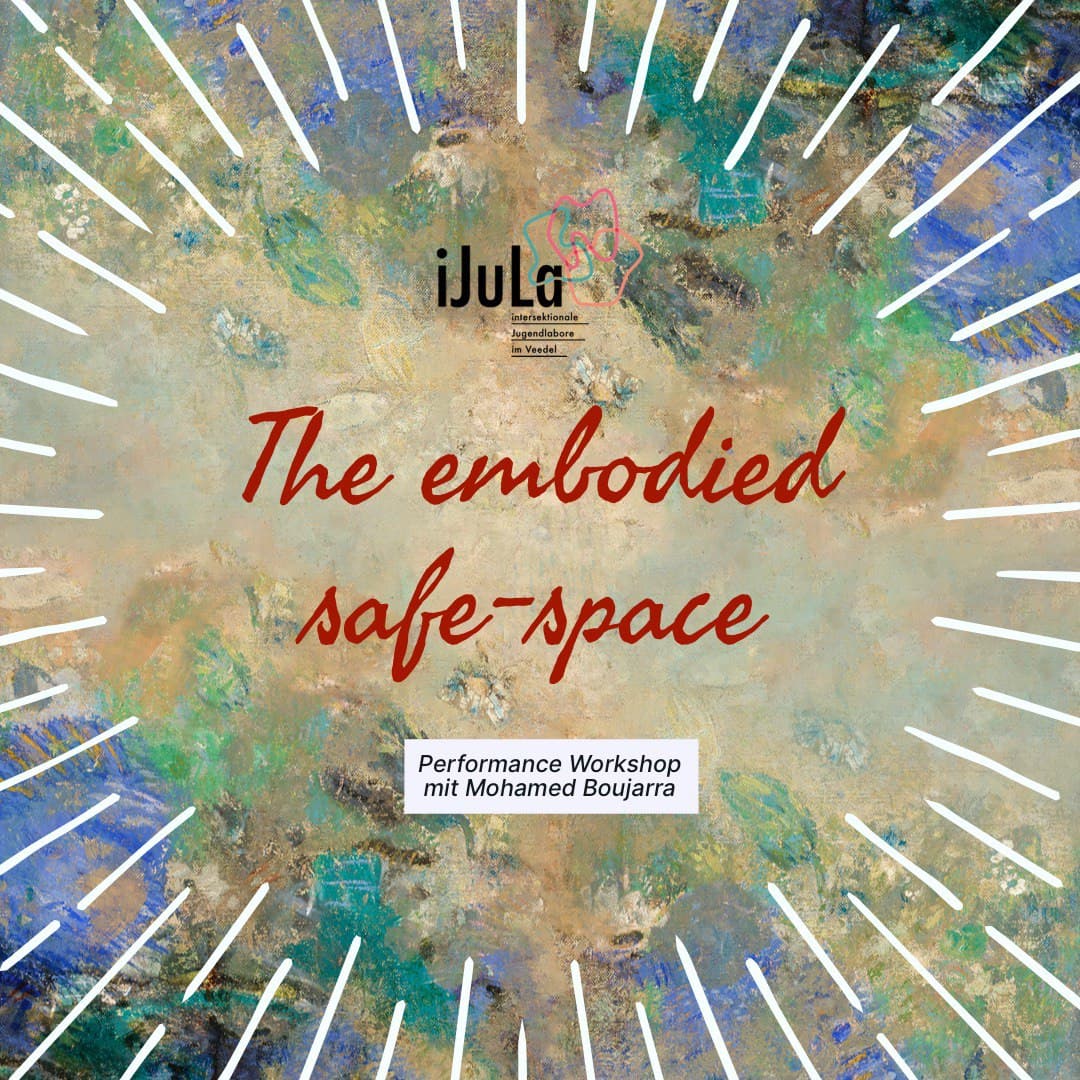 Cover: The embodied safe-space. Performance Workshop with Mohamed Boujarra
