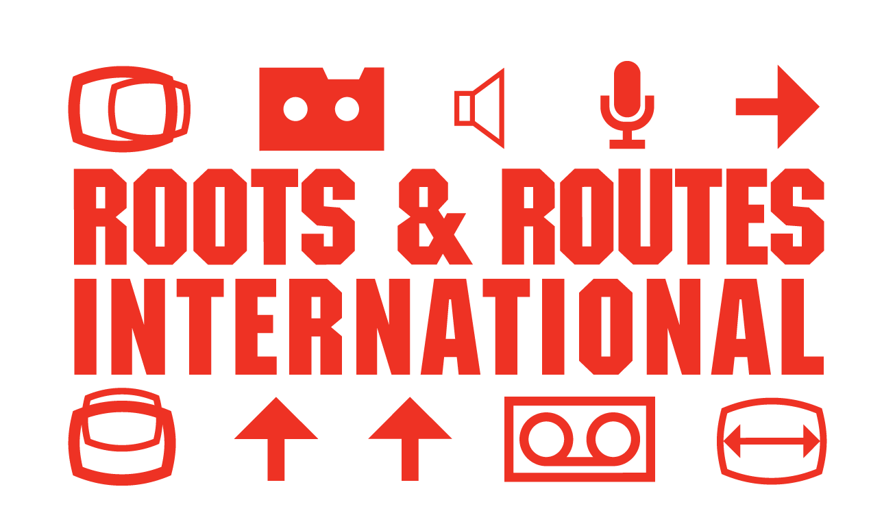 Logo des internationalen ROOTS & ROUTES Netzwerks