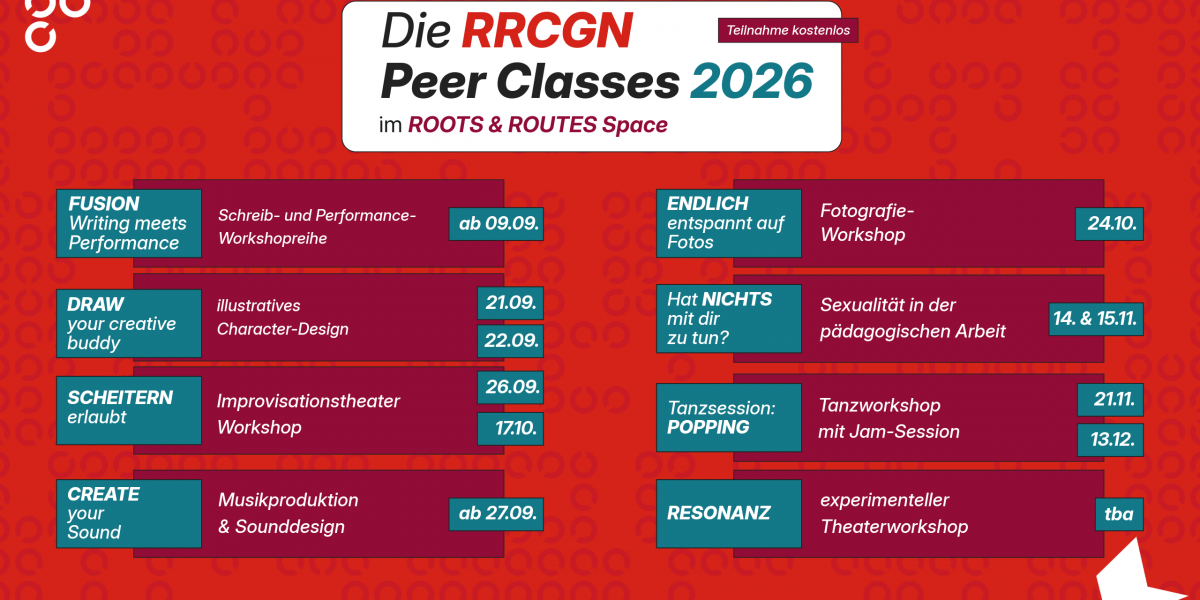 Eine Übersicht der RRCGN Peer Classes 2026